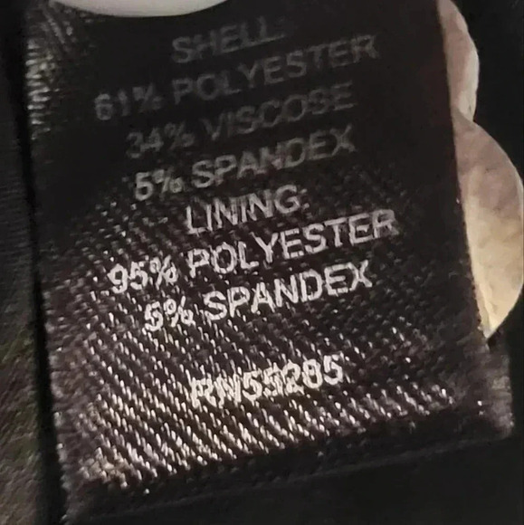 Express -black midi professional pencil skirtsize 0 - Picture 3 of 4